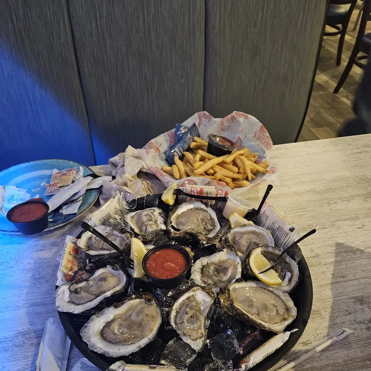 Oysters on the Half-Shell