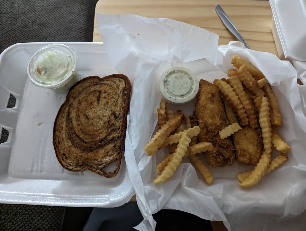 Friday Night Fish Fry Cod Dinner
