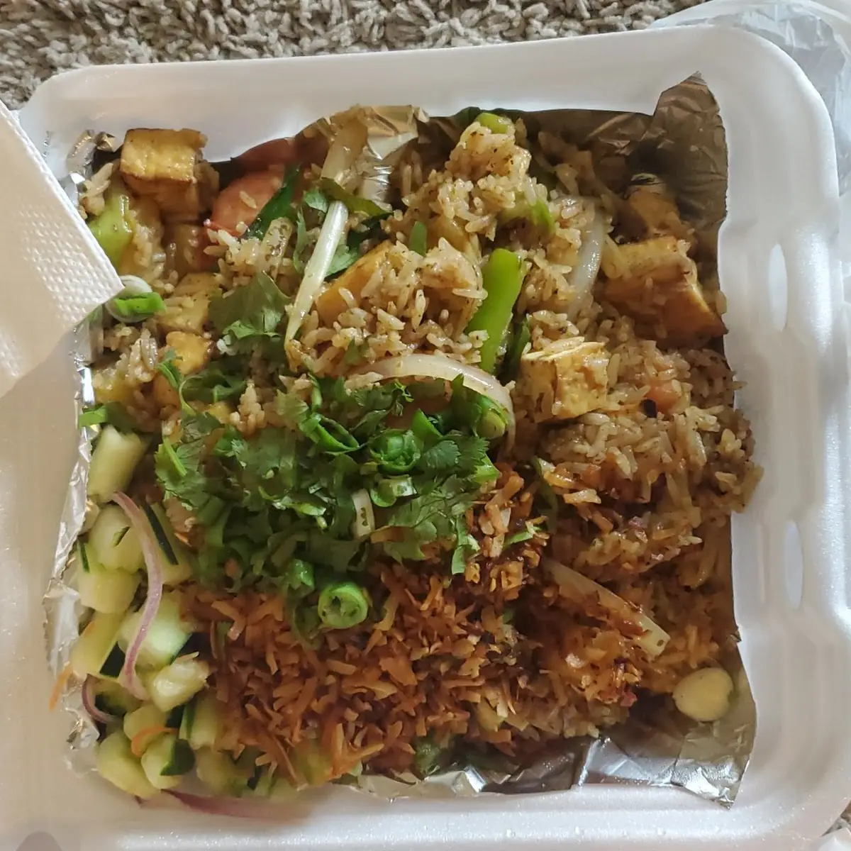 Curry Pineapple Fried Rice