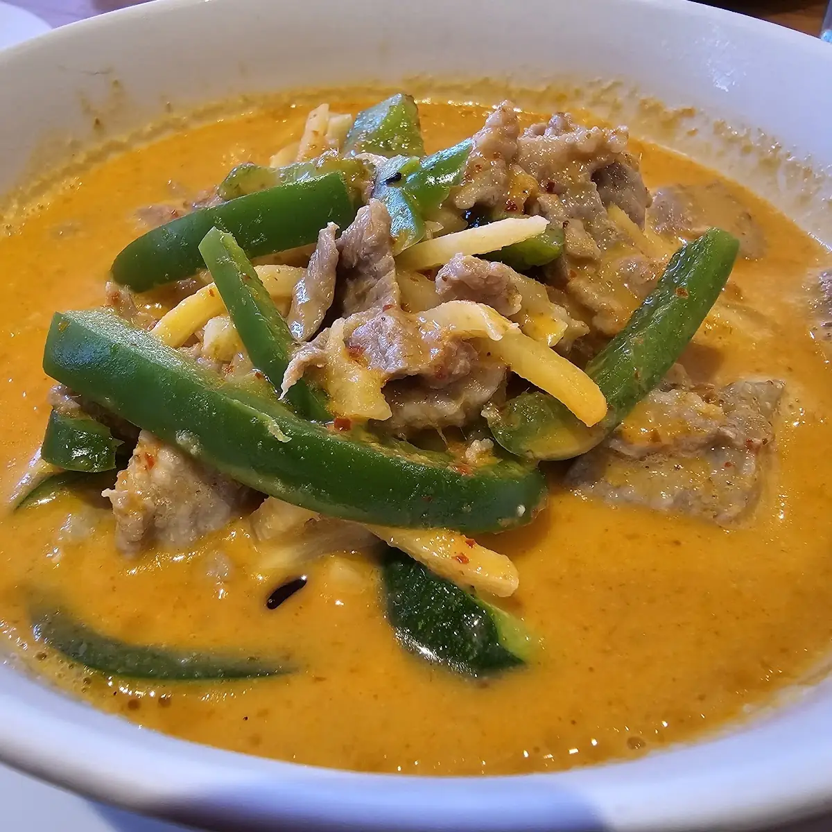 Red Curry with Pork