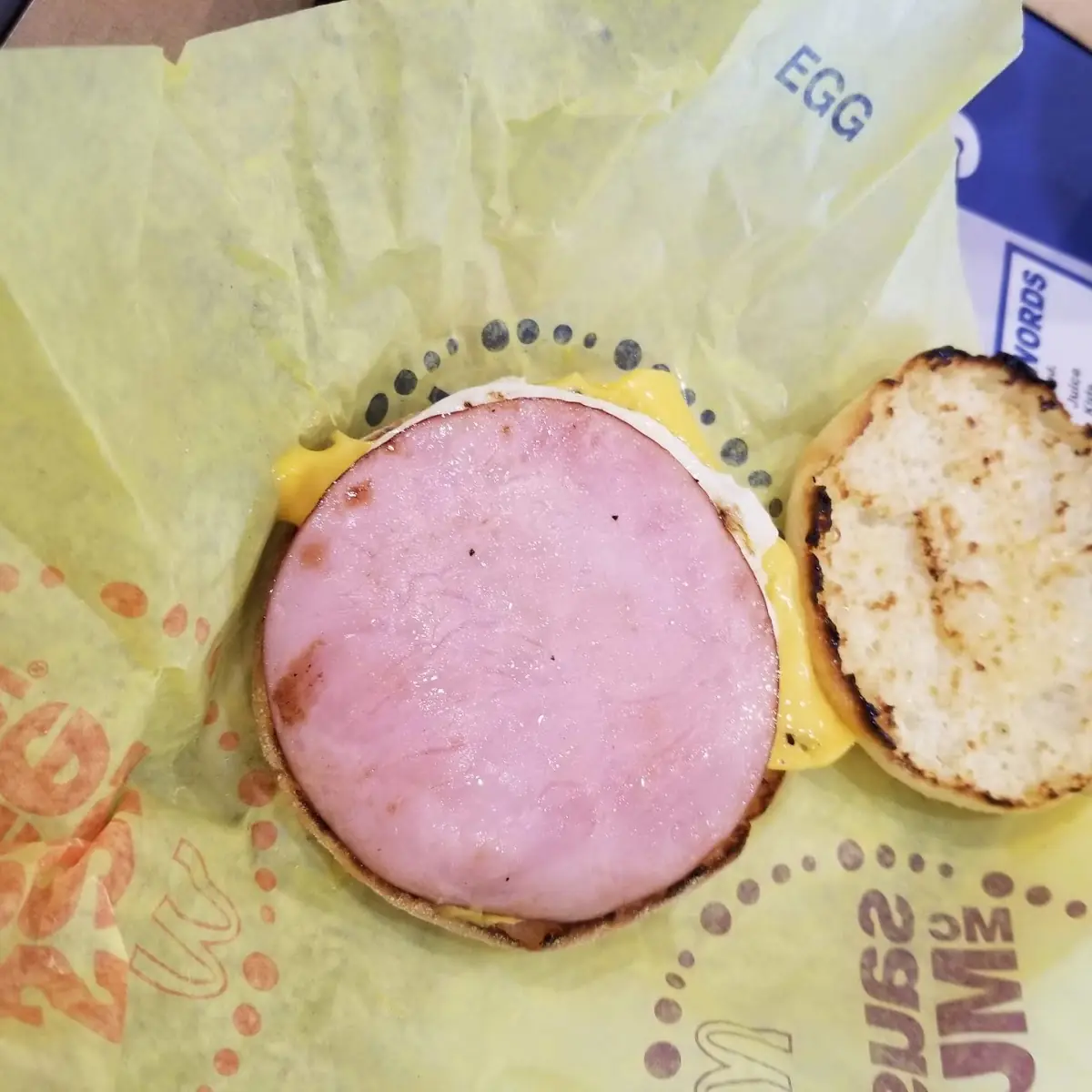Egg White Egg Mcmuffin