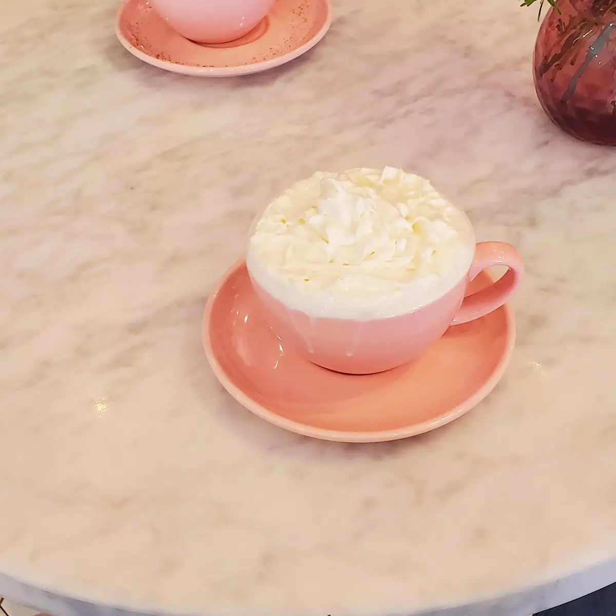 Hot White Chocolate Cappuccino