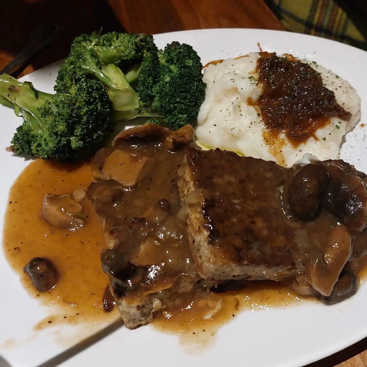 Wild Mushroom Meatloaf