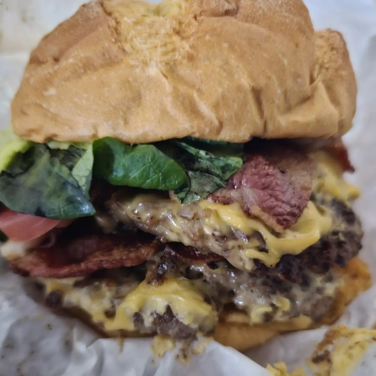 Bacon Double Cheeseburger