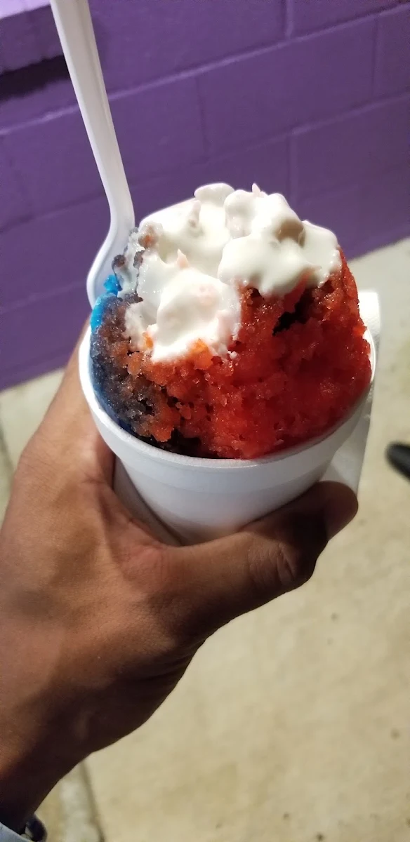Tigers Blood and Blue Raspberry with Marshmallow