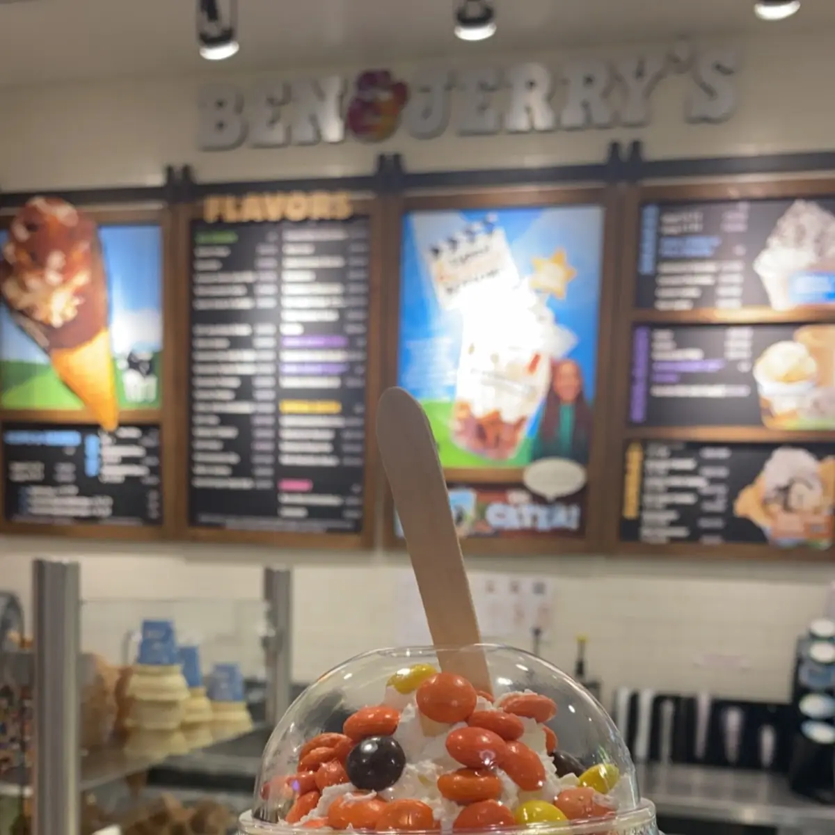 Brownie Sundae with Caramel