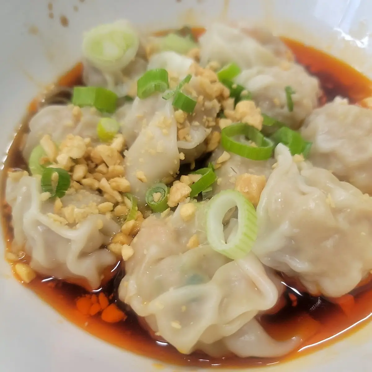 Wonton in Chili Sauce