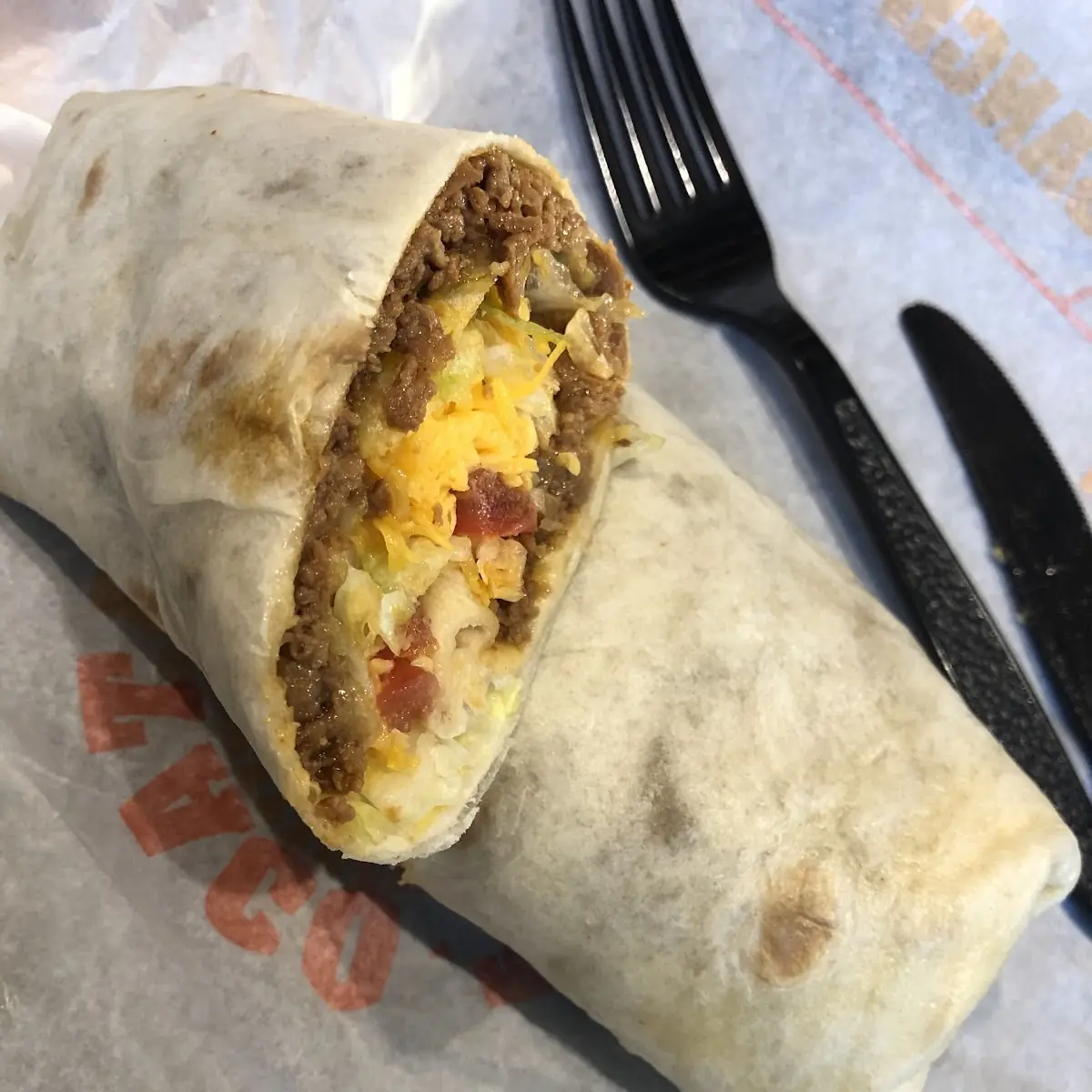 Tico Breakfast Burrito