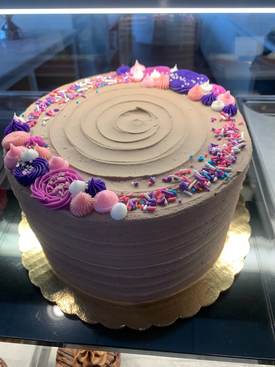 Salted Caramel Chocolate Layer Cake