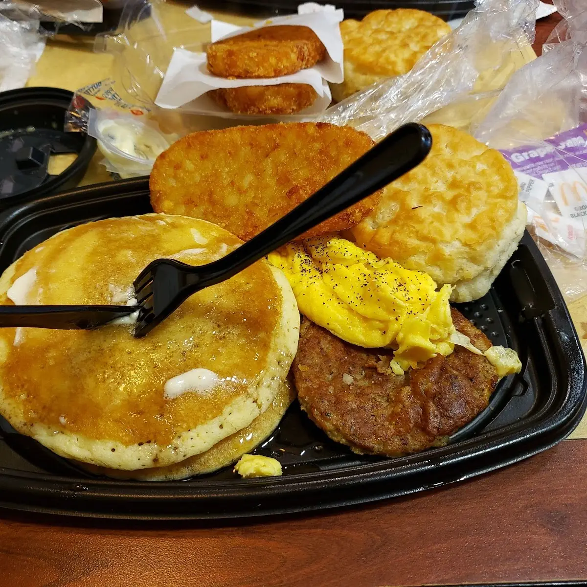 Pancakes and Eggs