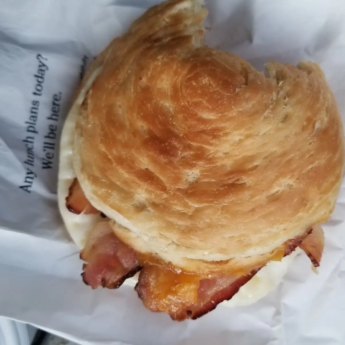 Bacon Egg Cheese Roll