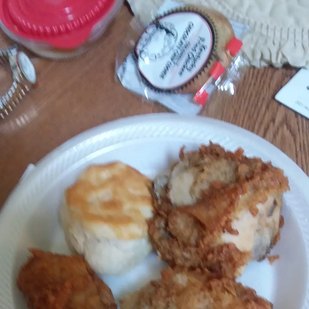 Fried Chicken and Biscuits
