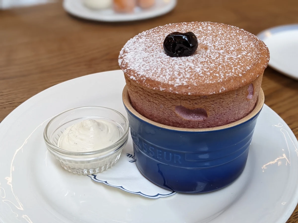 Chocolate Souffle, Loulou Bistro, Boulangerie & Traiteur