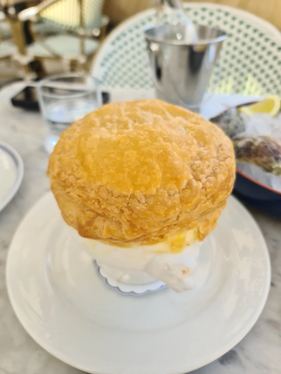 French Onion Soup En Croute, Loulou Bistro, Boulangerie & Traiteur