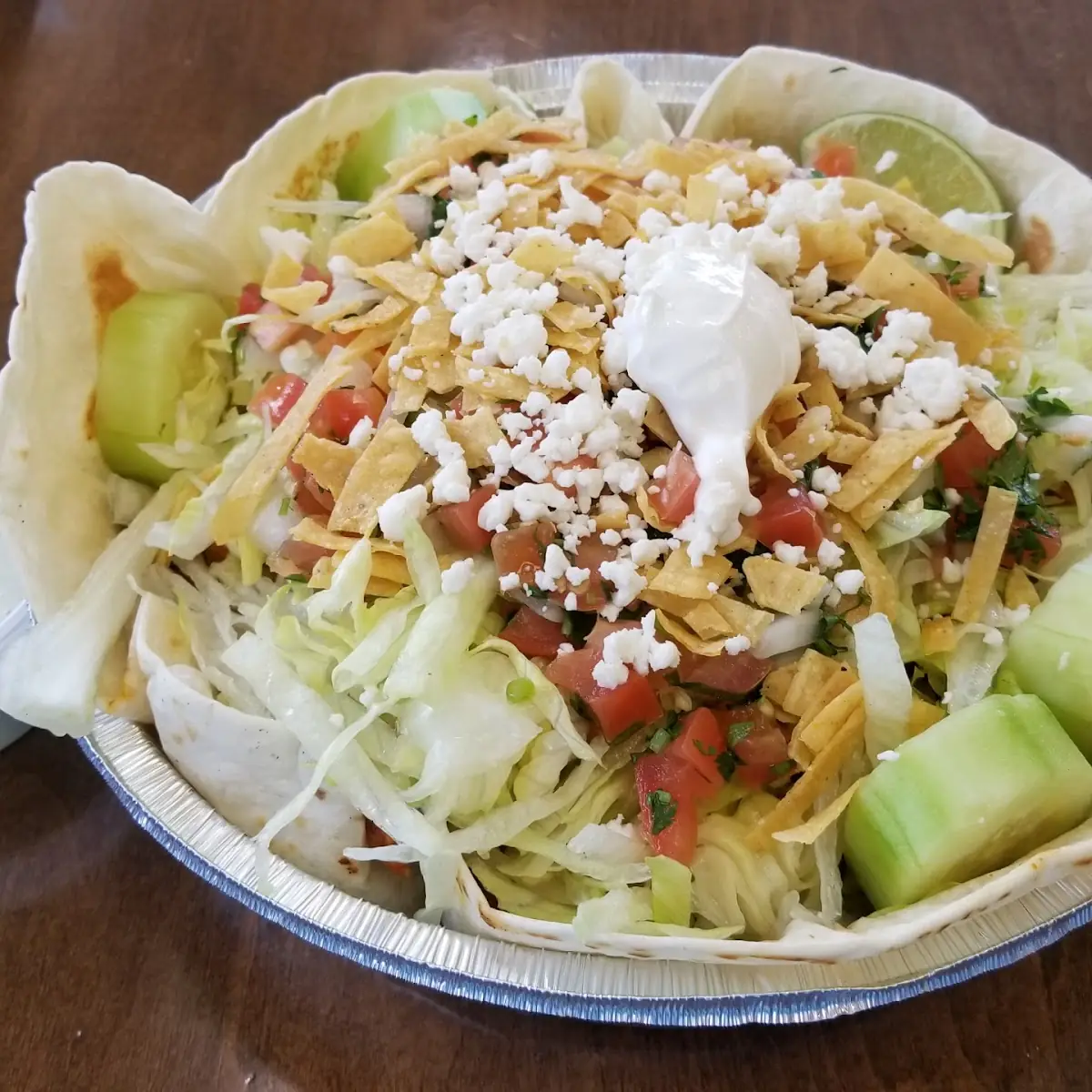 Taco Salad Al Pastor