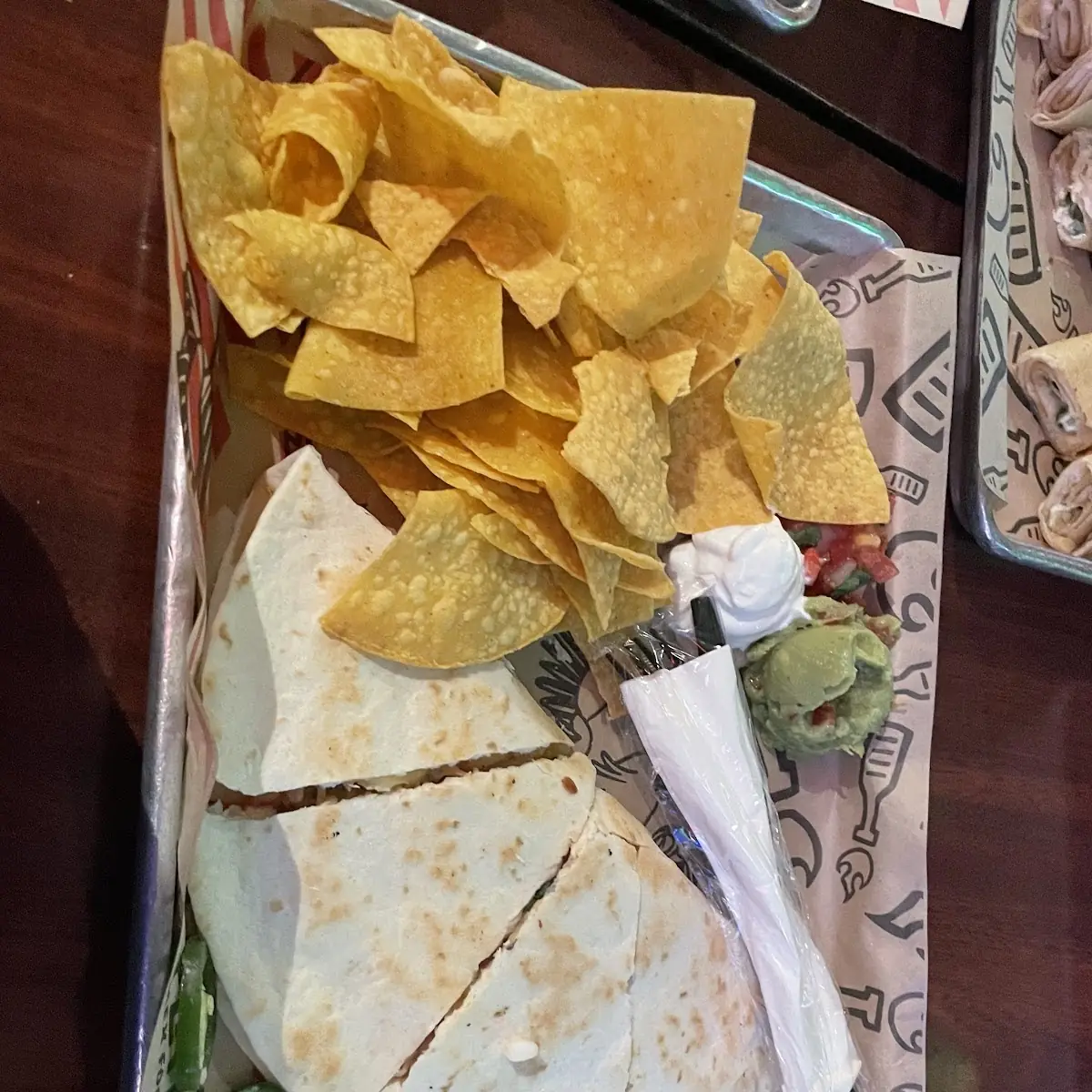 Bangin' Chicken Quesadilla