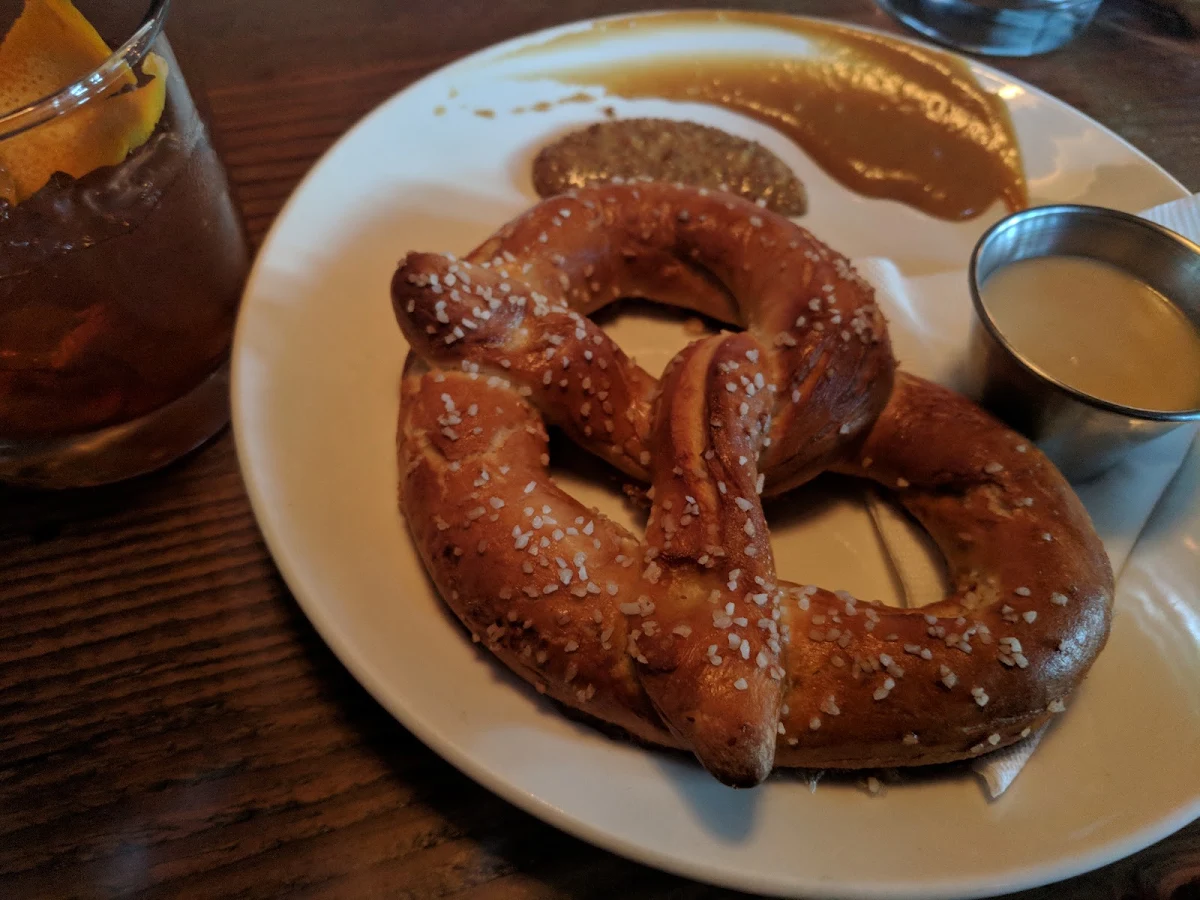 Soft Pretzel & Mustard