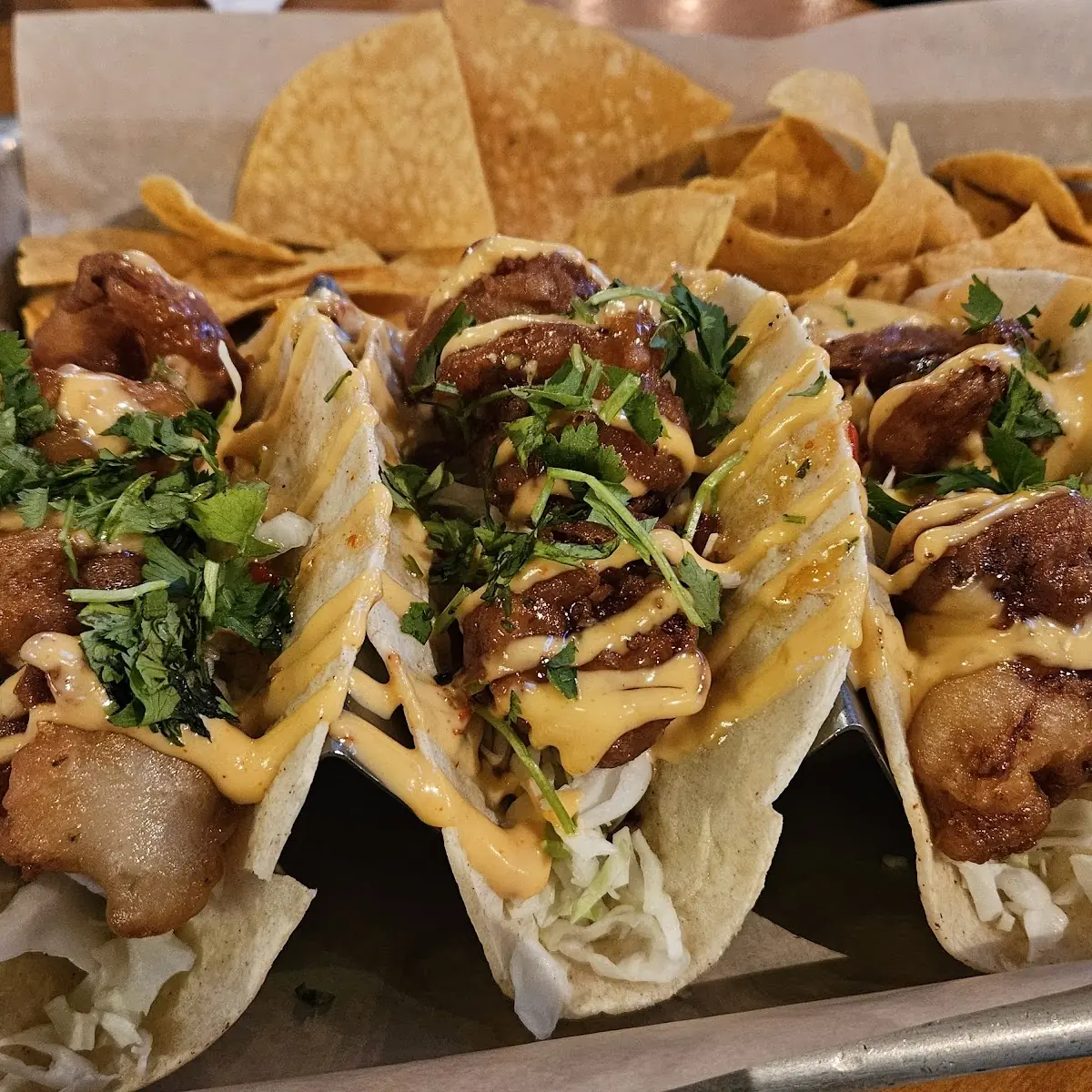 Dynamite Shrimp Tacos