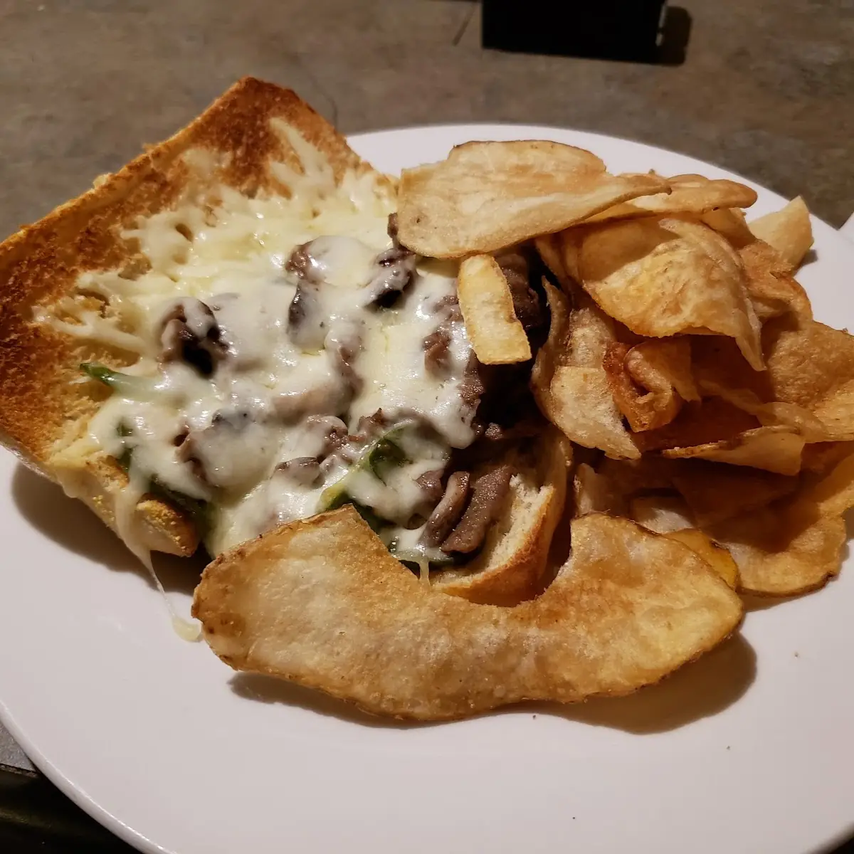 Steak and Cheese Sandwich