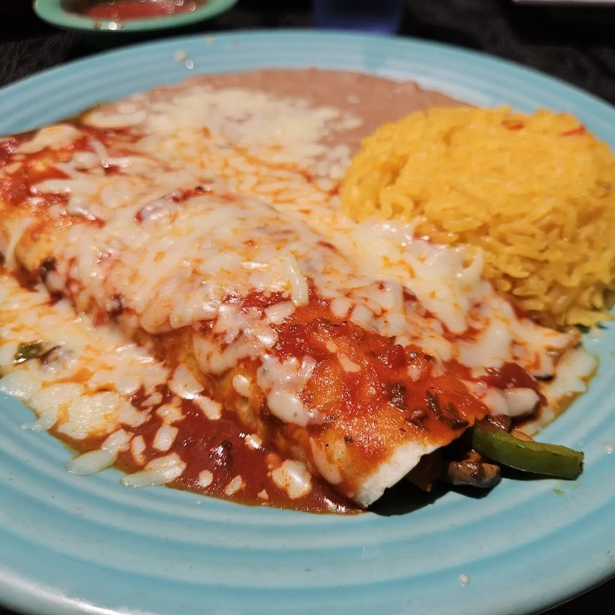 Enchilada Rice & Beans