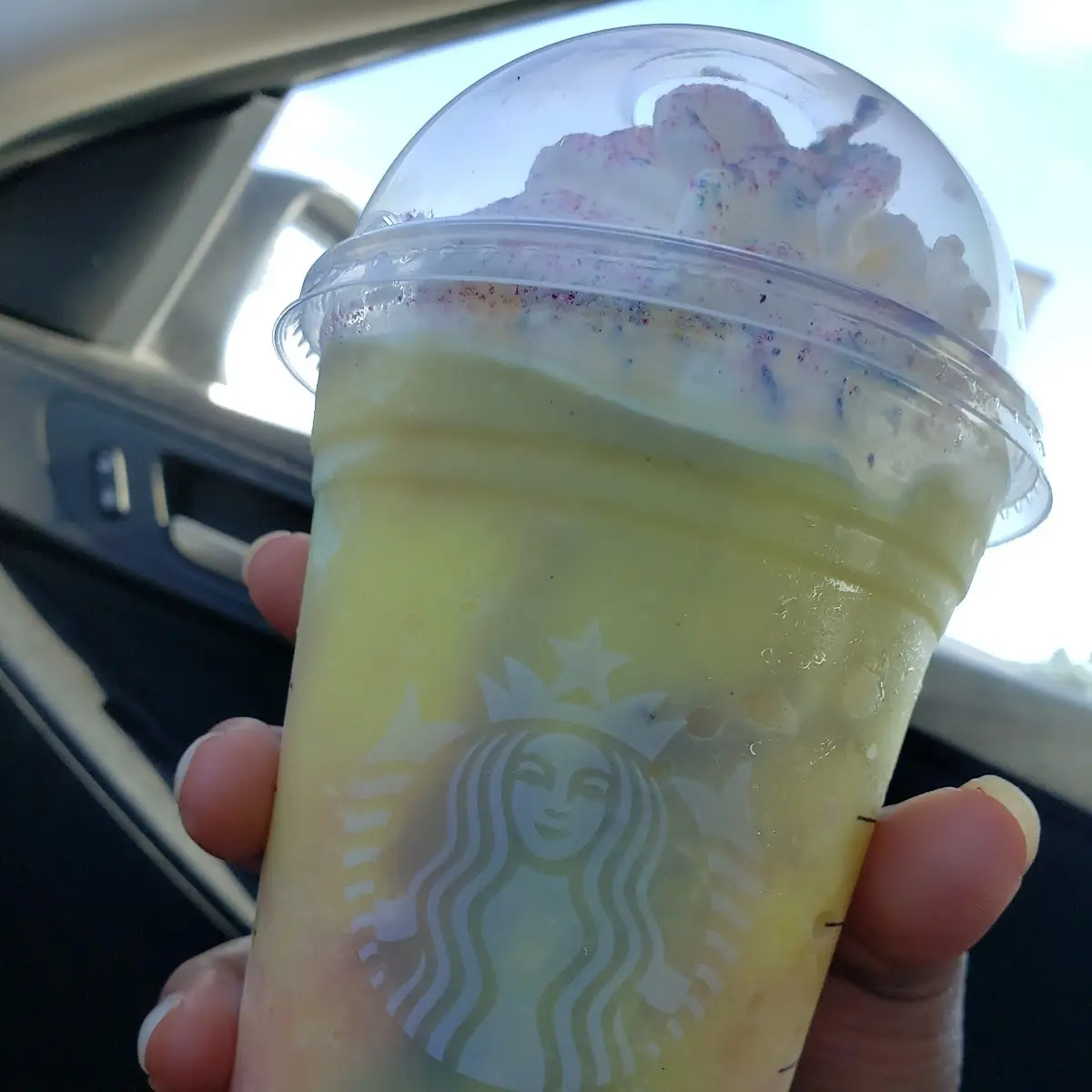 Tie Dye Frappuccino