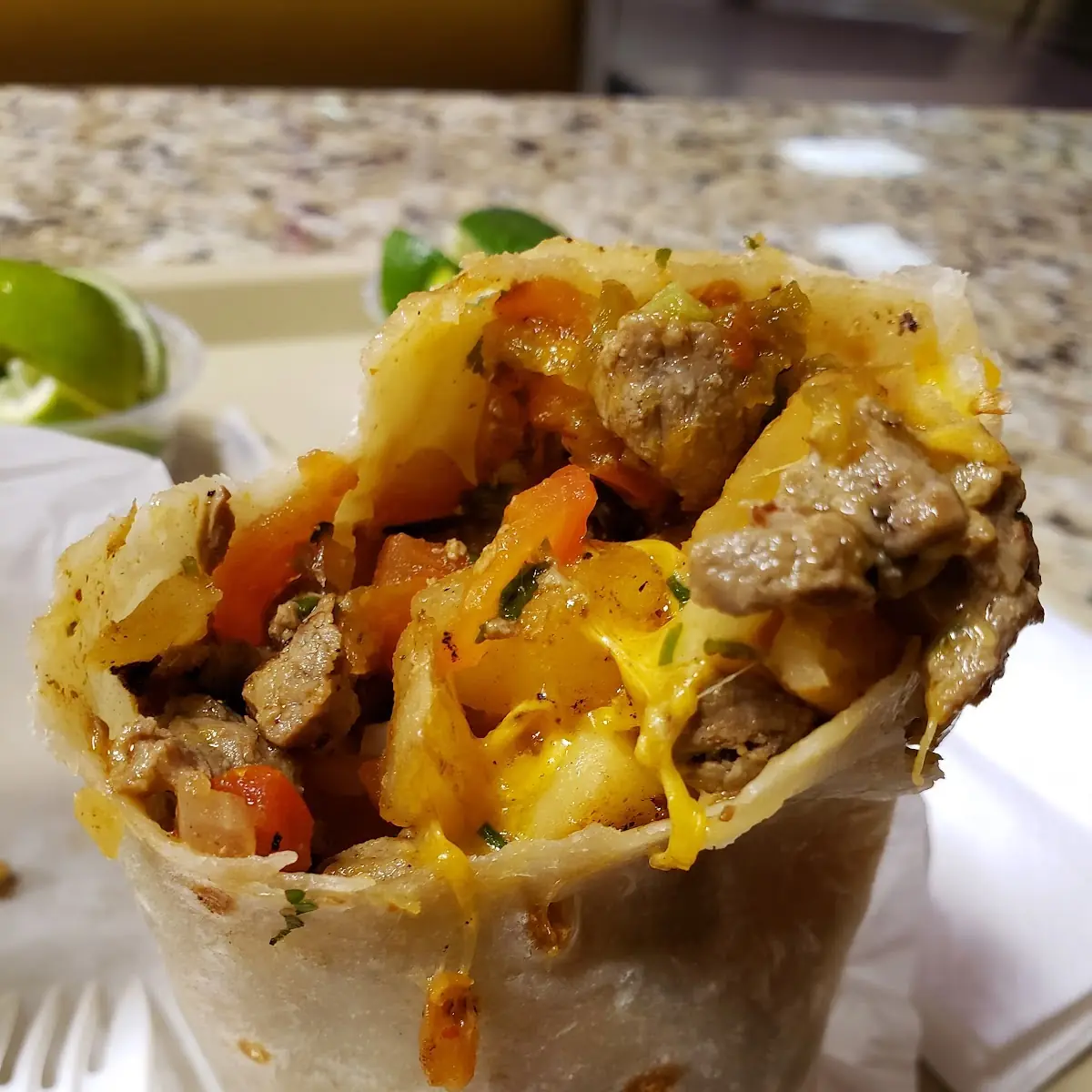 Kids Bean and Cheese Burrito