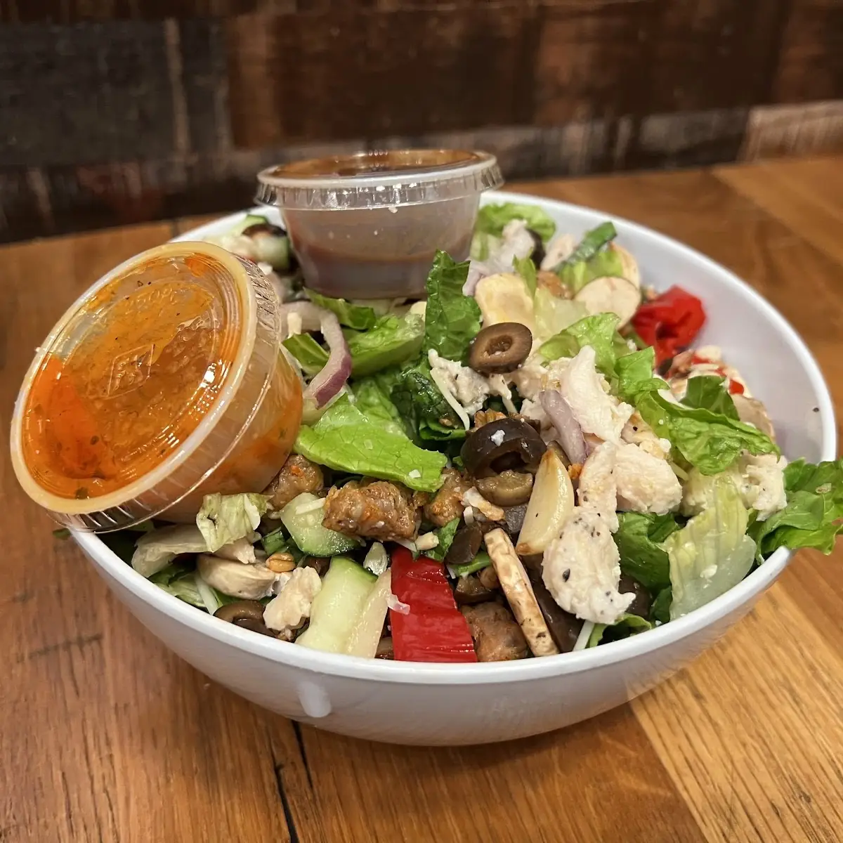 Caesar Salad with Chicken