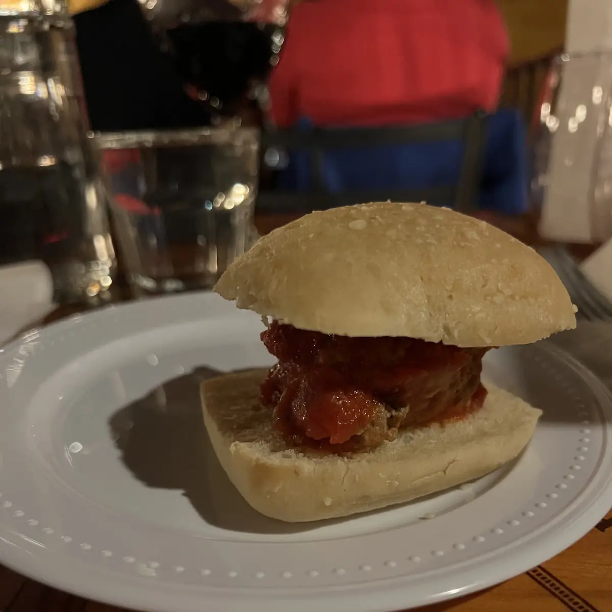 Special Meatball on a Home Made Bread