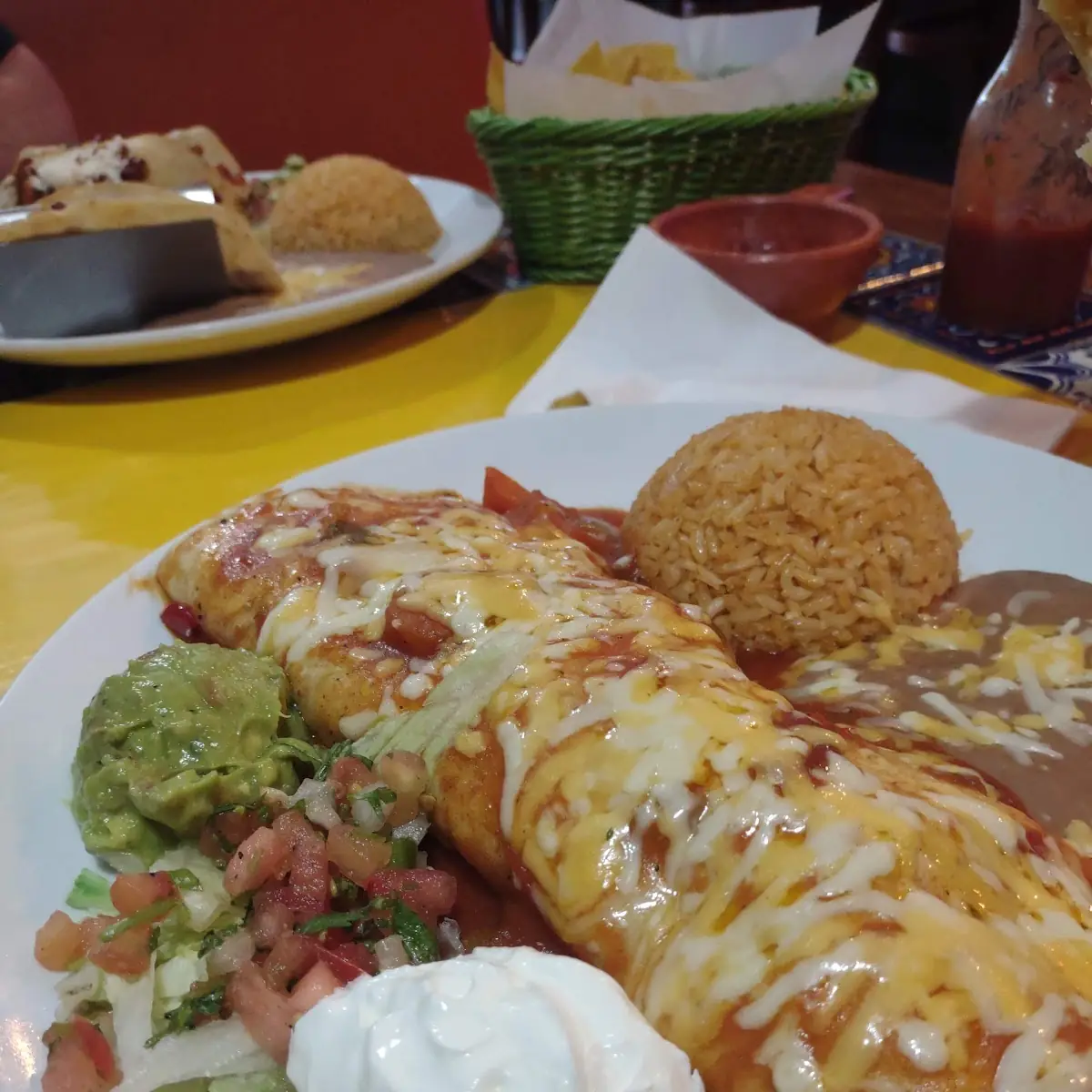 Bean & Beef Burrito