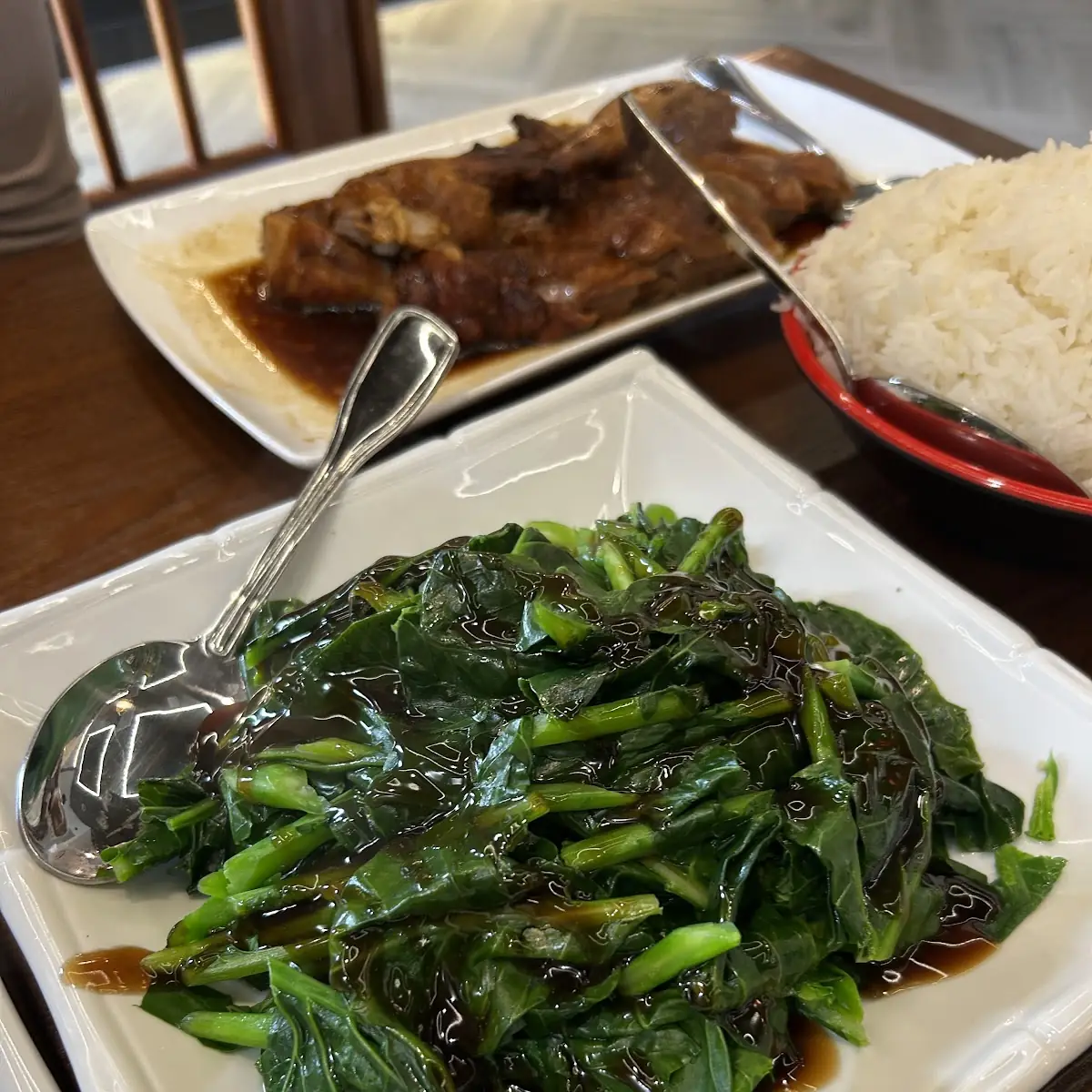Chinese Broccoli w Oyster Sauce