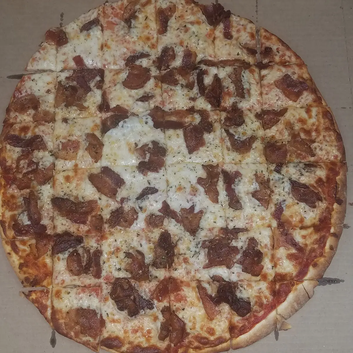 Well Done Thin Crust Monster Pizza