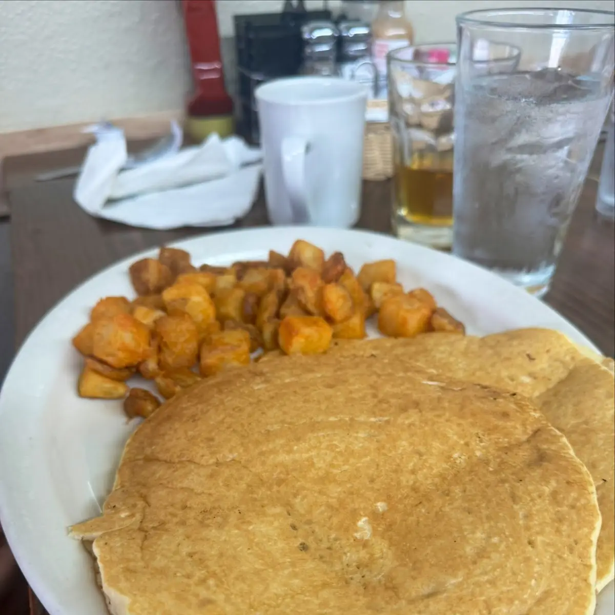 Three Silver Dollar Pancakes