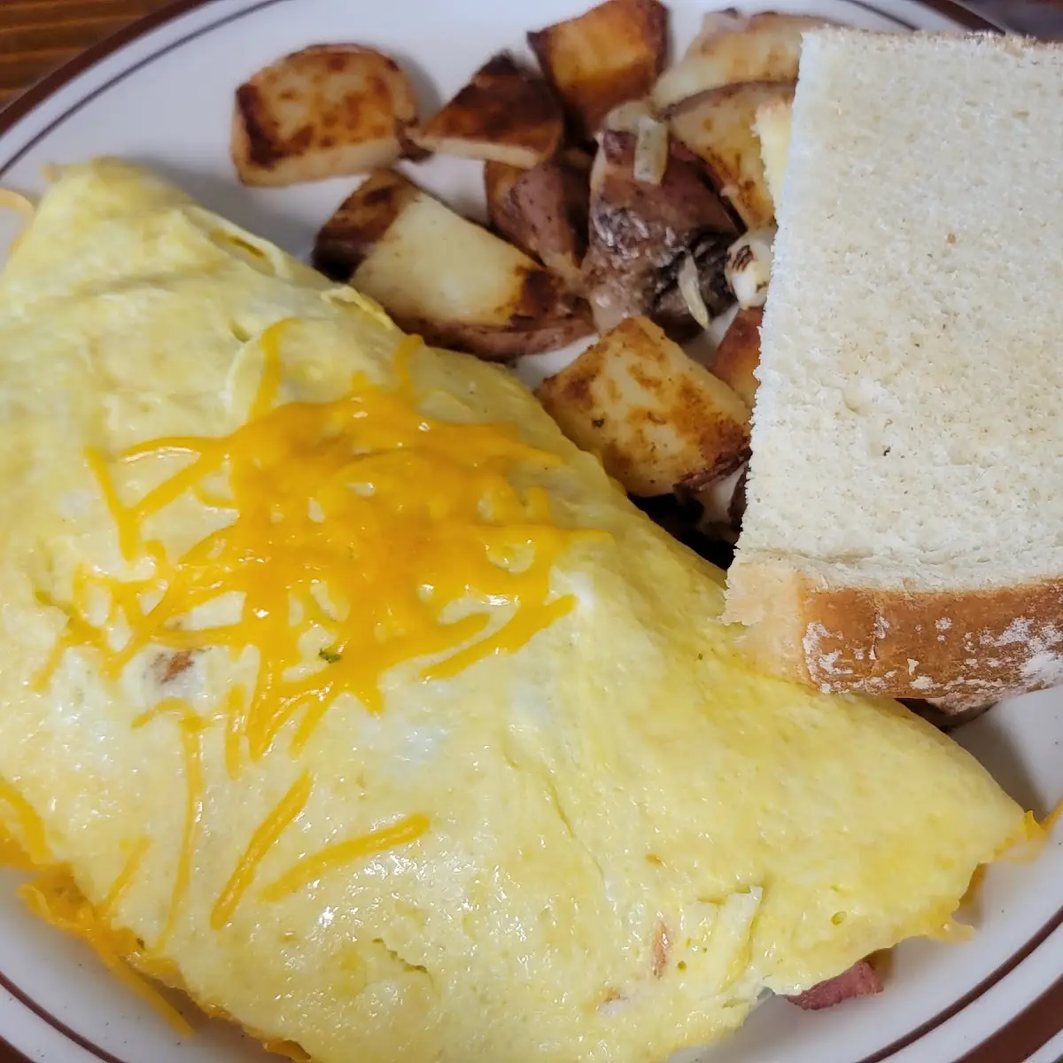 Two Egg Cheese Omelet