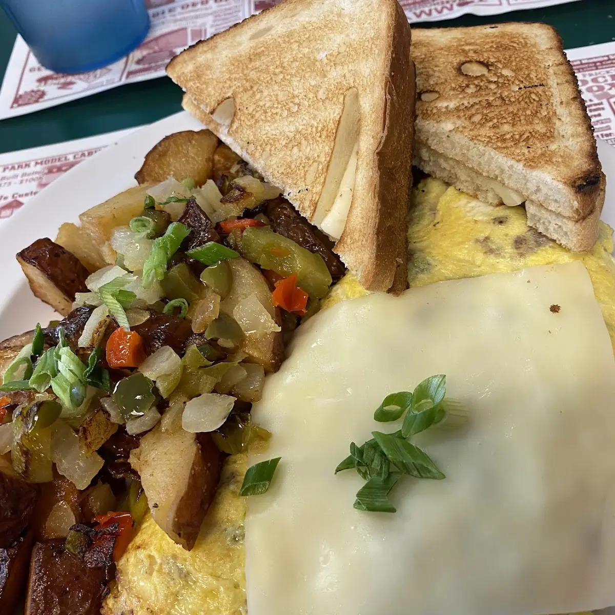 Steak and Cheese Omelette