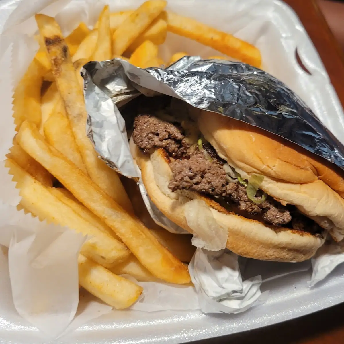 Single Cheeseburger Combo