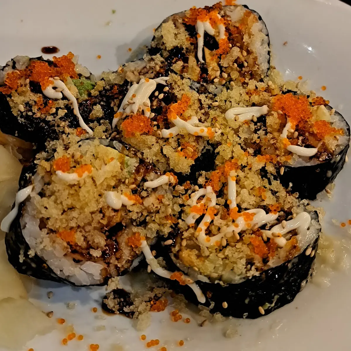 Fried Shrimp Sushi Deluxe