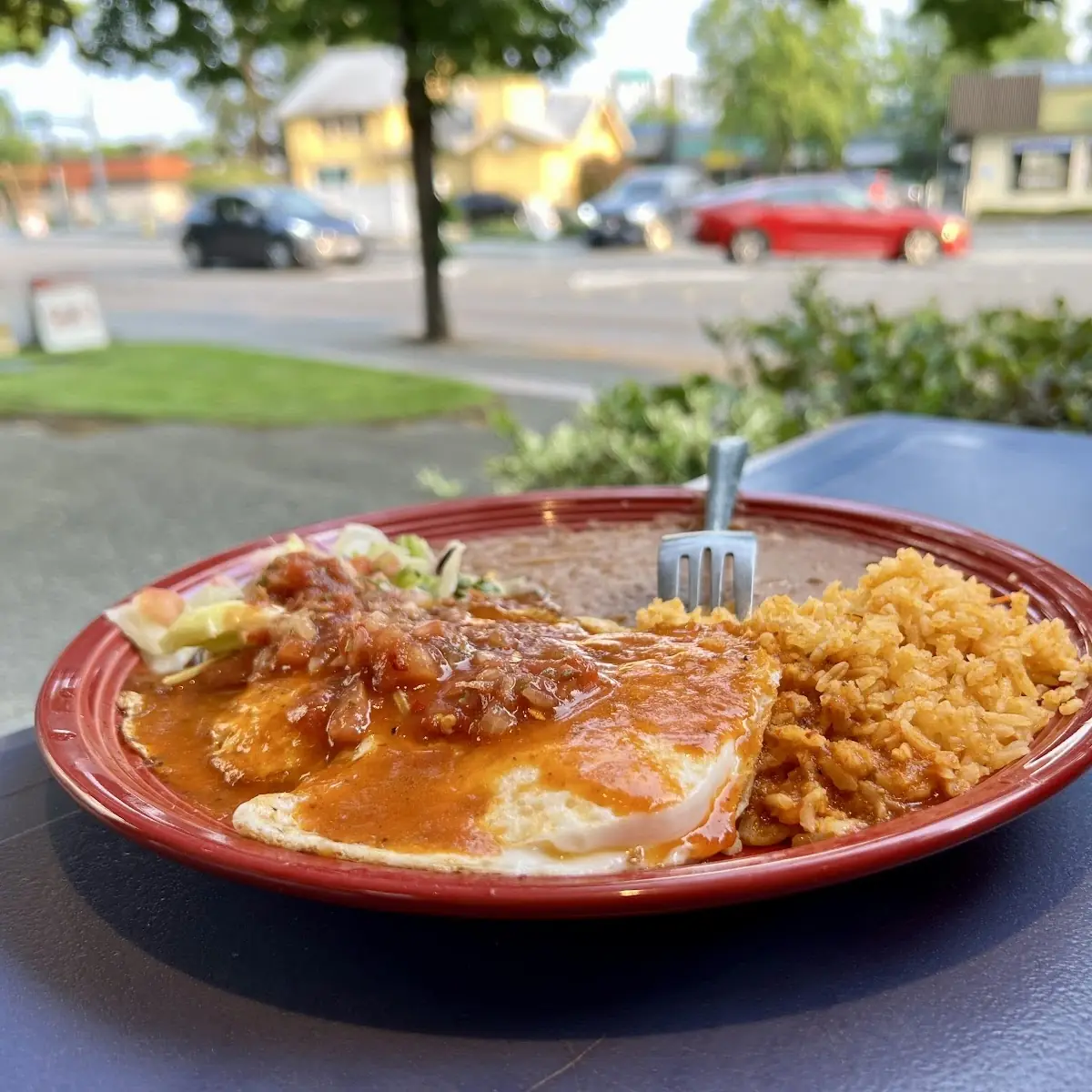 Kids Enchilada Plate