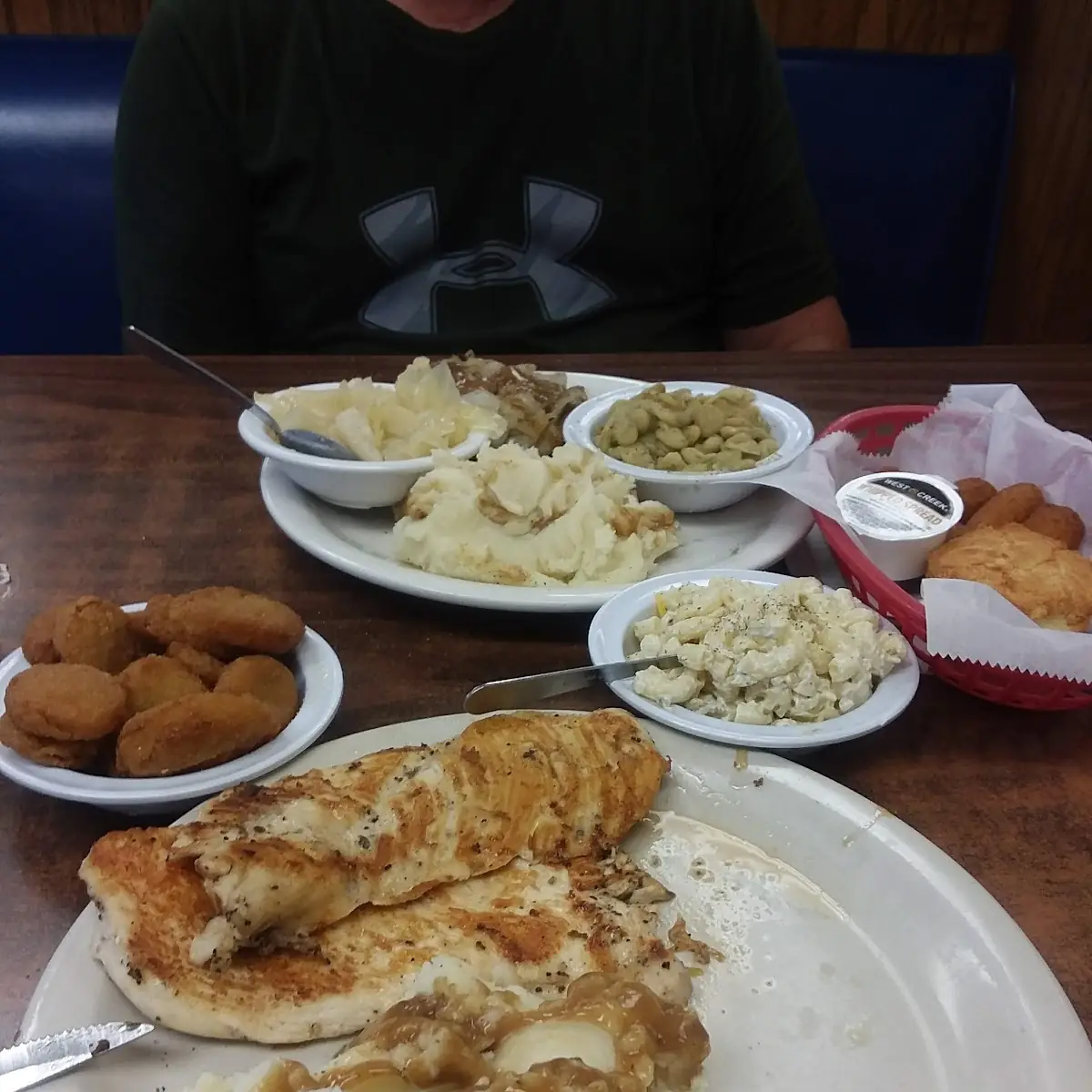Grilled Chicken Mashed Potatoes Green Beans