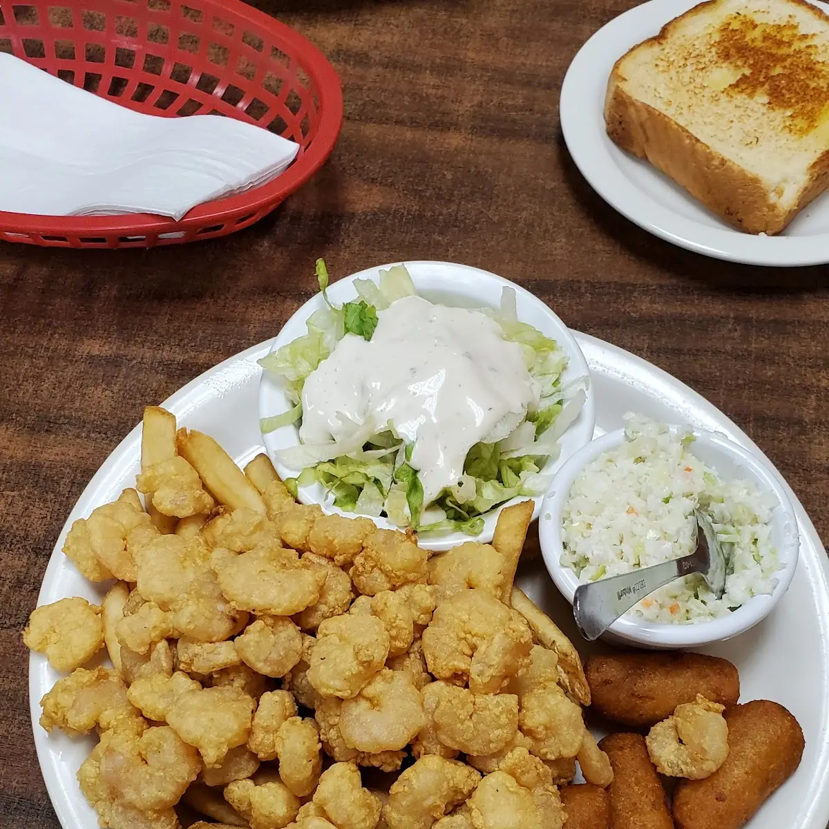 Popcorn Shrimp & Flounder Combo