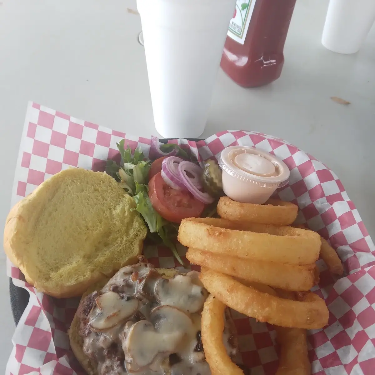 BBQ Cheddar & Bacon Burger