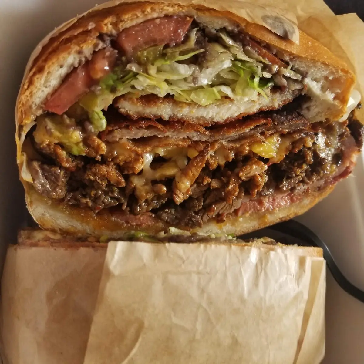 Torta Carne Asada Al Pastor