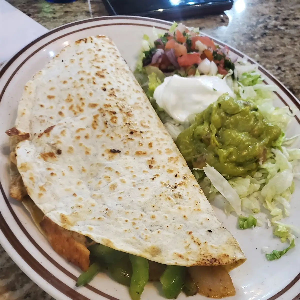 Chicken Fajita Quesadilla