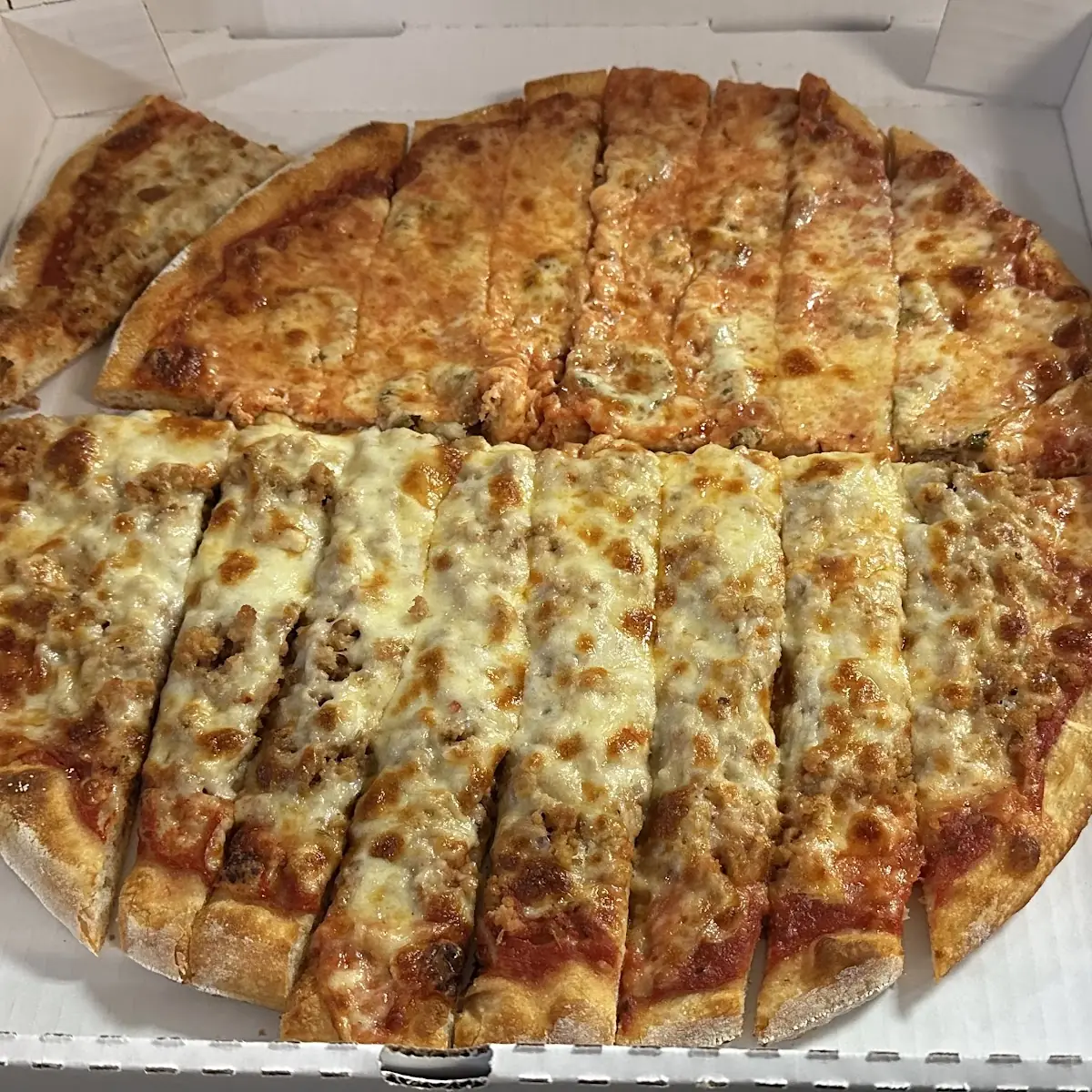 Sausage & Cheese Pizza