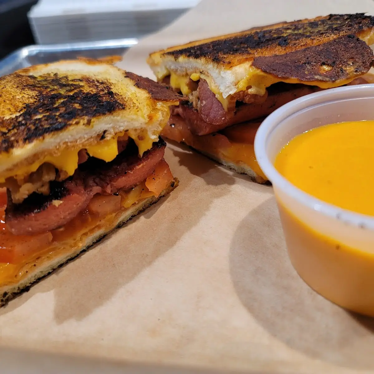 Grilled Cheese Hot Dog