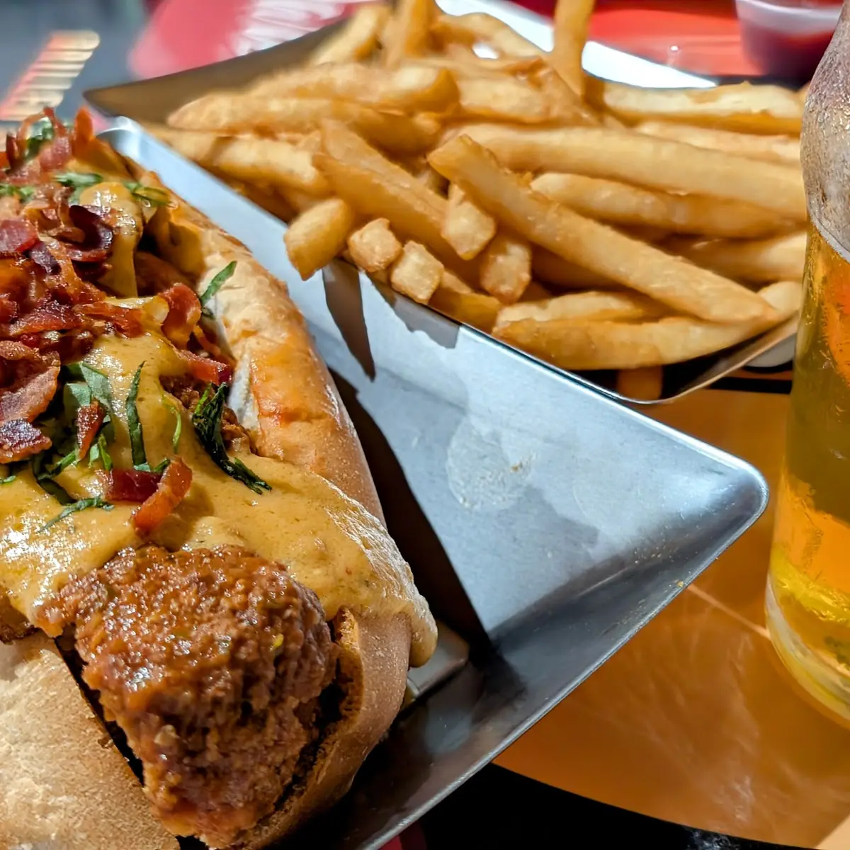 Meatball Sub Add Bacon