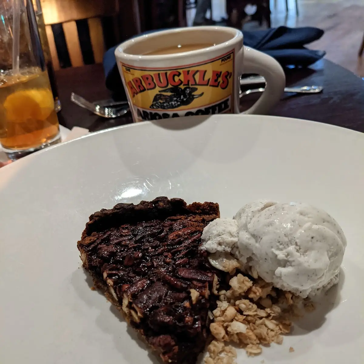 Pecan Start with Vanilla Bean Ice Cream