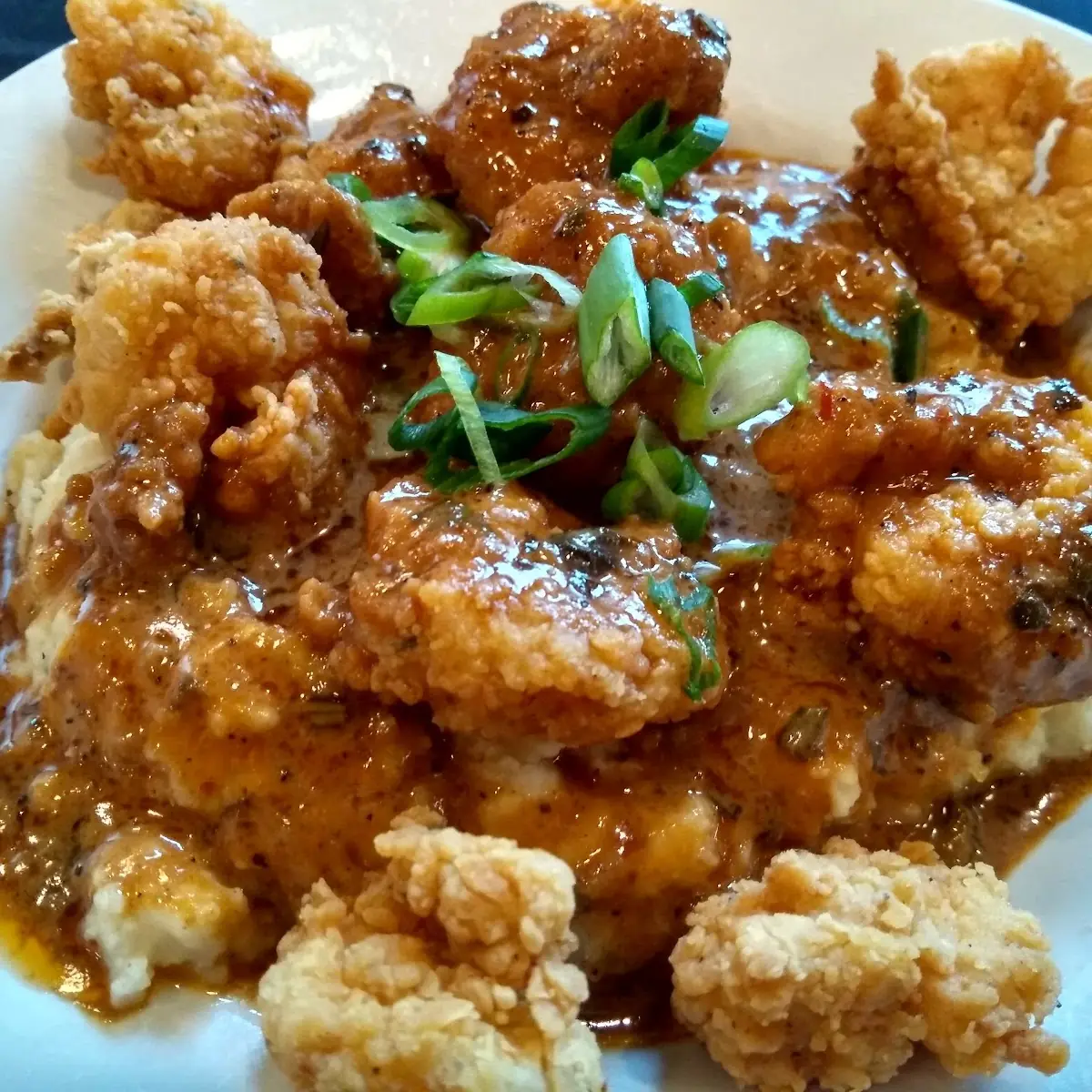 Fried Shrimp and Grits