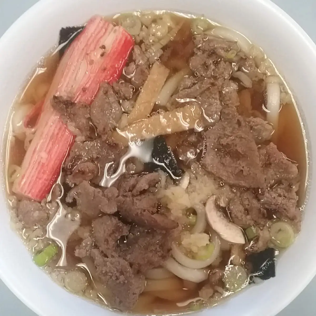 Udon Soup Beef Teriyaki