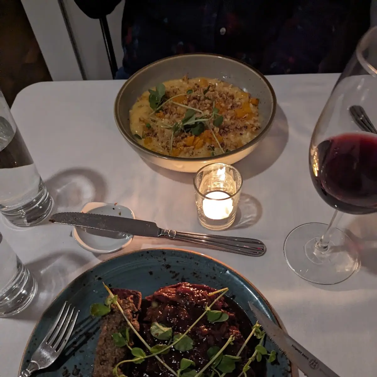 Ribeye and Risotto