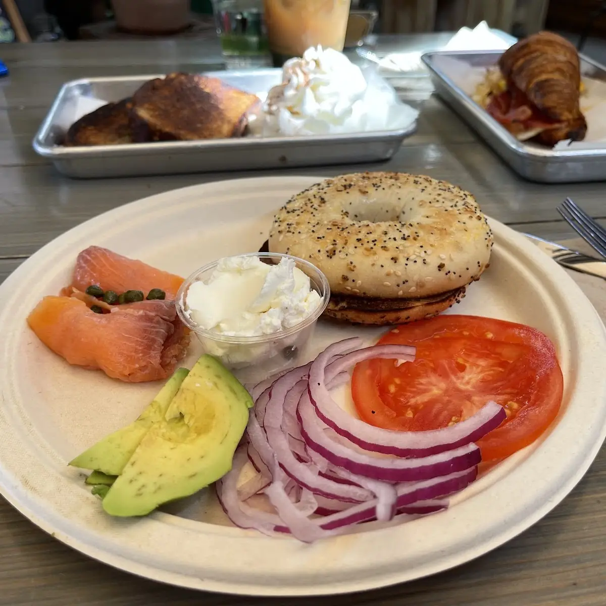 Smoked Salmon Bagel